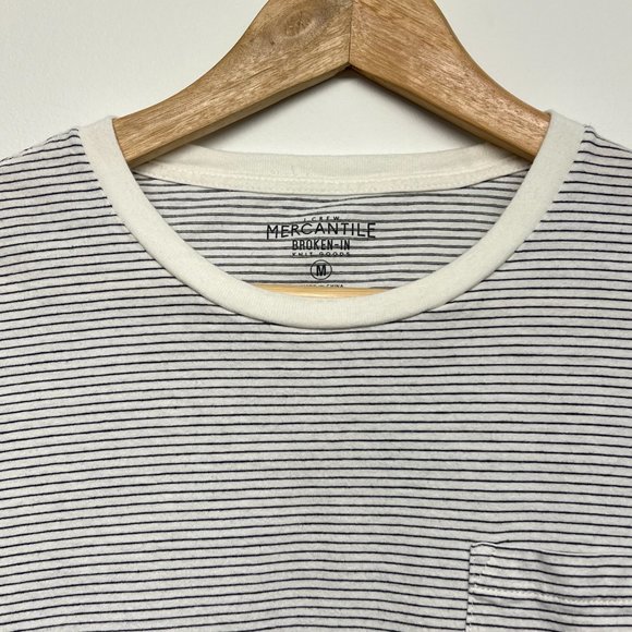 J. Crew - Essential Striped Pocket T-shirt - Medium - Never Worn / Like New - Picture 3 of 4